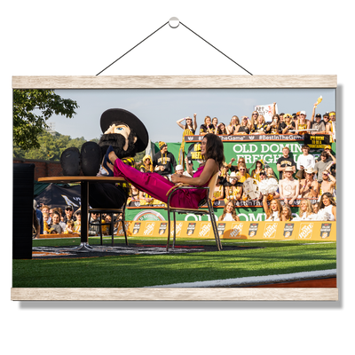 Appalachian State Mountaineers - Kickin' Back on Game Day - College Wall Art #Hanging Canvas