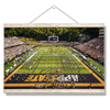 Appalachian State Mountaineers - End Zone View Enter Mountaineers - College Wall Art #Hanging Canvas
