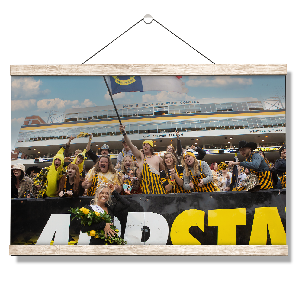 Appalachian State Mountaineers - Top of the Rock - College Wall Art #Canvas