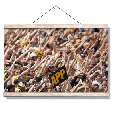 Appalachian State Mountaineers - APP - College Wall Art #Hanging Canvas