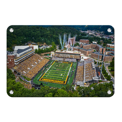 Appalachian State Mountaineers - Welcome to the Rock - College Wall Art #Metal