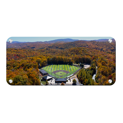 Appalachian State Mountaineers - Autumn Beaver Field Panoramic - College Wall Art #Metal