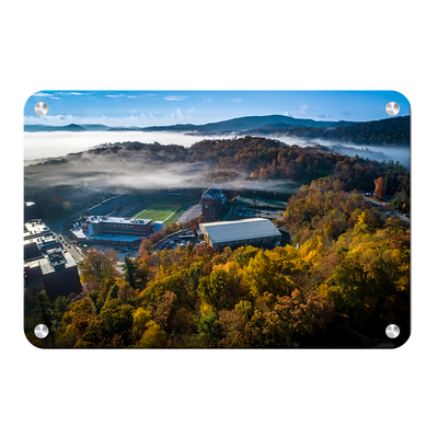Appalachian State Mountaineers - Autumn Mist - College Wall Art #Metal