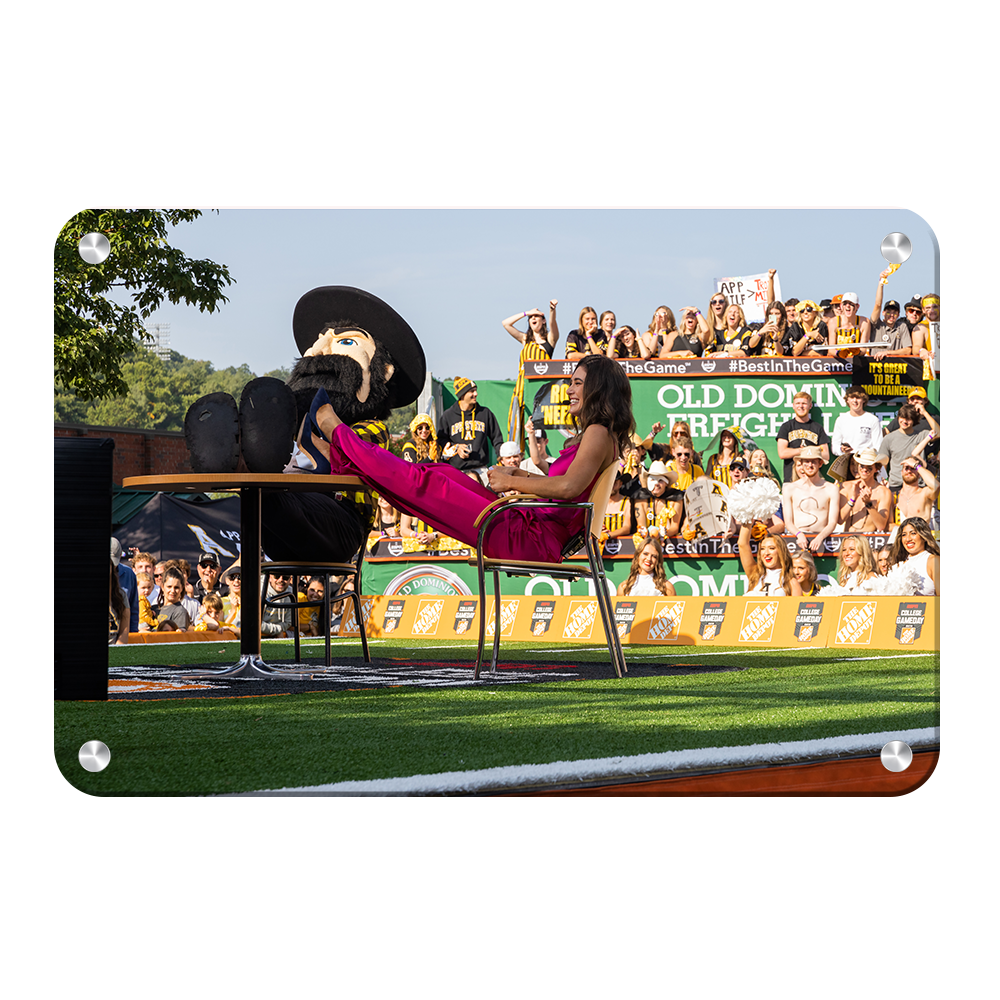Appalachian State Mountaineers - Kickin' Back on Game Day - College Wall Art #Canvas