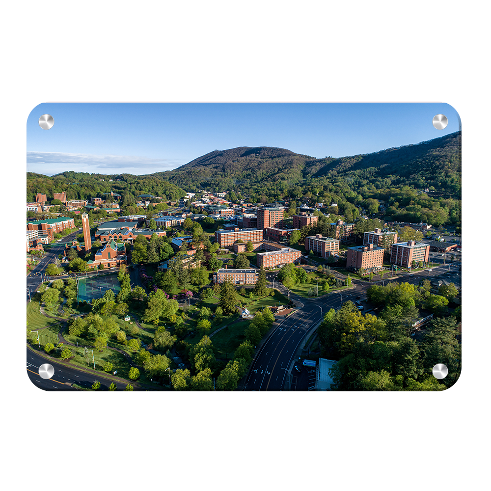 Appalachian State Mountaineers - Campus Aerial - College Wall Art #Canvas