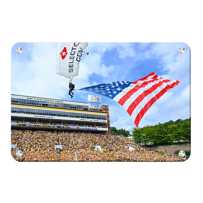 Appalachian State Mountaineers - Enter Old Glory - College Wall Art #Metal