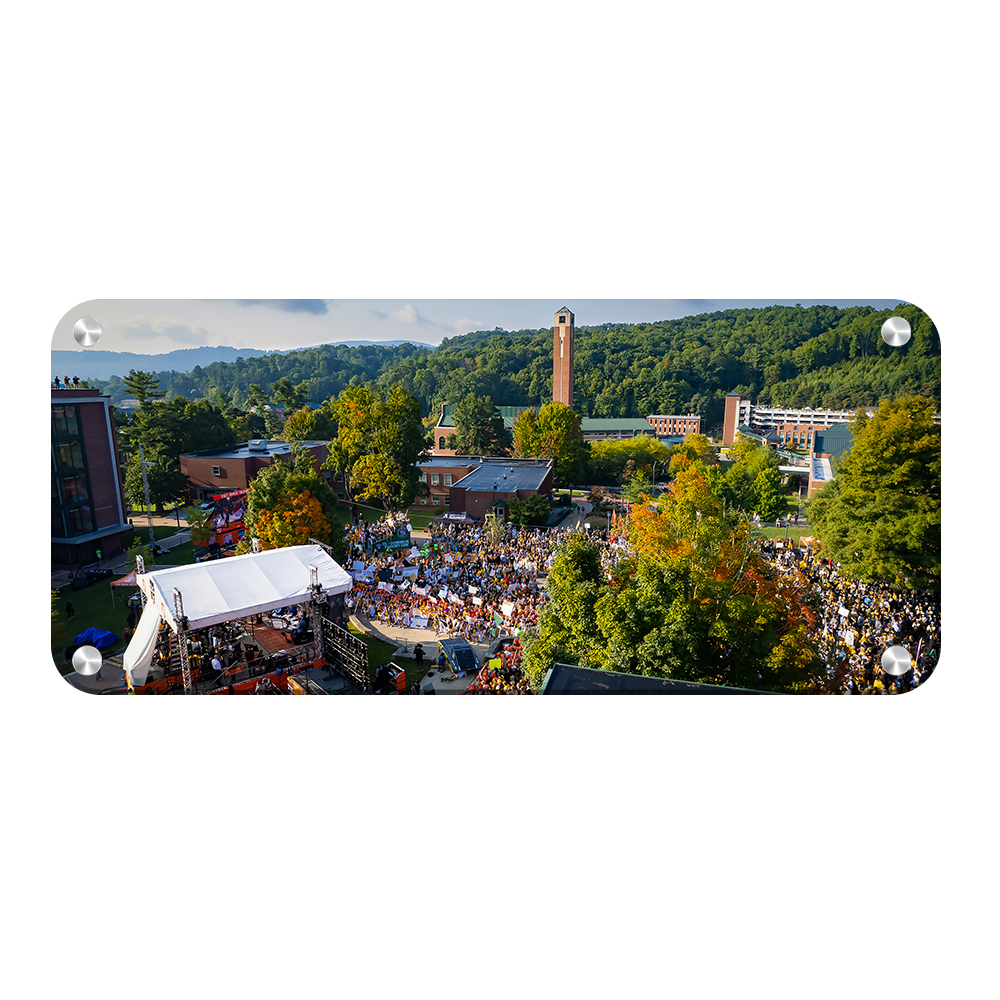 Appalachian State Mountaineers - Game Day Aerial Panoramic - College Wall Art #Canvas