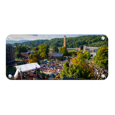 Appalachian State Mountaineers - Game Day Aerial Panoramic - College Wall Art #Metal