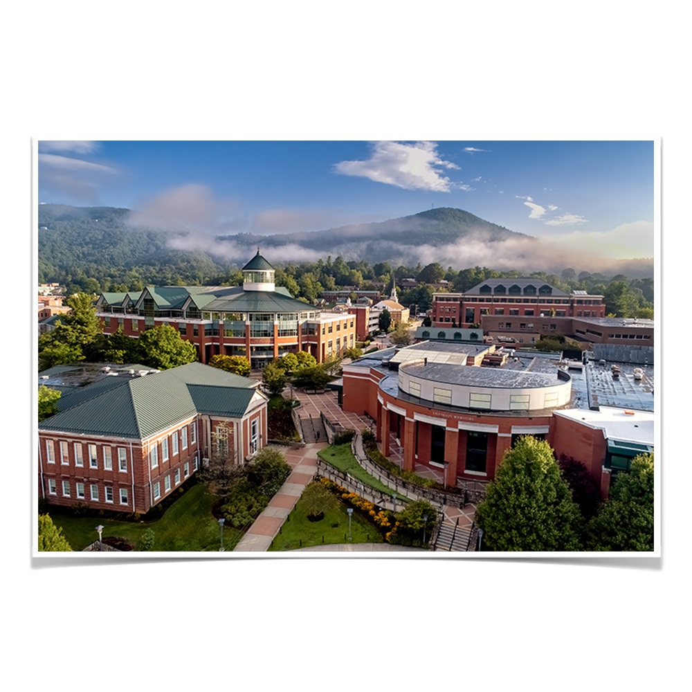 Appalachian State Mountaineers - Campus Sunrise - College Wall Art #Canvas