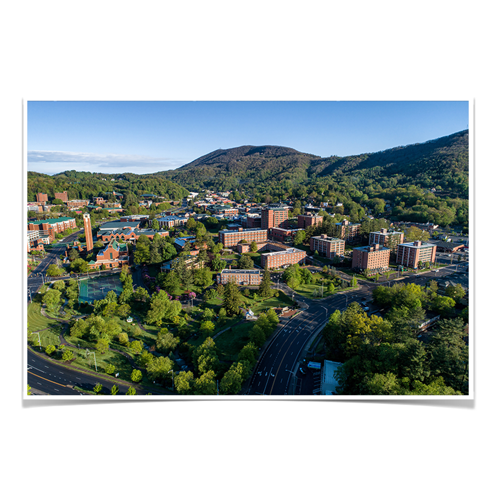 Appalachian State Mountaineers - Campus Aerial - College Wall Art #Canvas