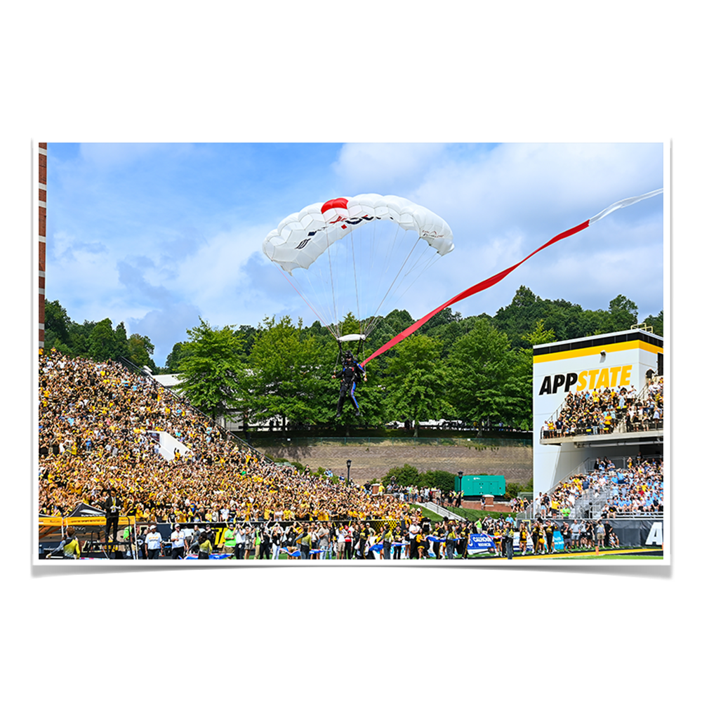 Appalachian State Mountaineers - Pin Point Landing - College Wall Art #Canvas