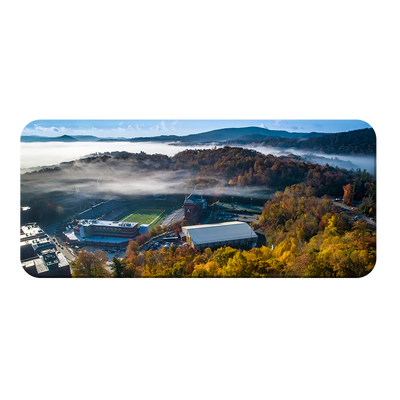 Appalachian State Mountaineers - Autumn Mist Panoramic - College Wall Art #PVC
