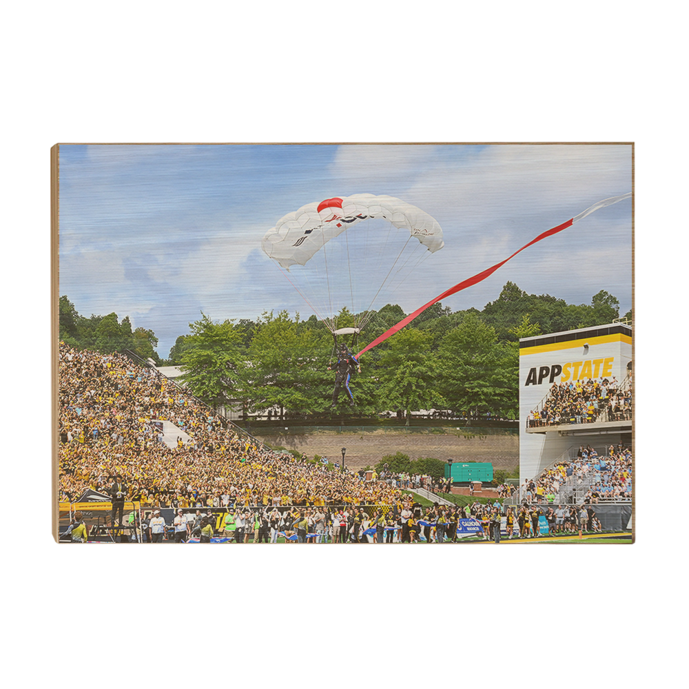 Appalachian State Mountaineers - Pin Point Landing - College Wall Art #Canvas