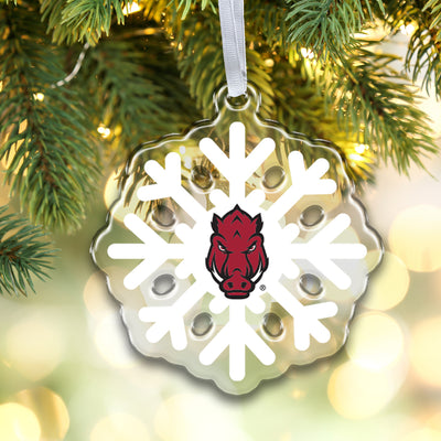 Arkansas Razorbacks - Arkansas Snowflake Ornament