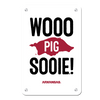 Arkansas Razorbacks - Arkansas Wooo Pig Sooie - College Wall Art #Metal