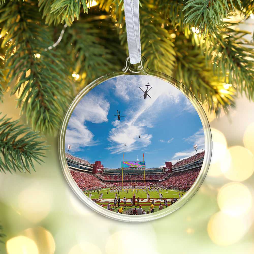 Arkansas Razorbacks - Razorback Stadium Ornament & Bag Tag