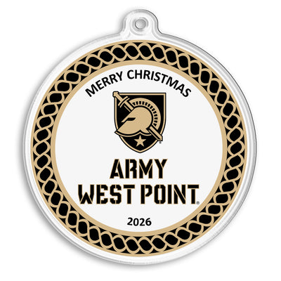 Army West Point Black Knights - Army West Point 2026 Christmas Ornament