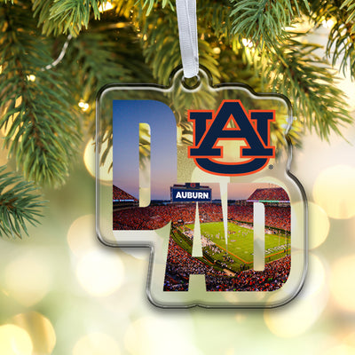 Auburn Tigers - Auburn Dad Bag Tag