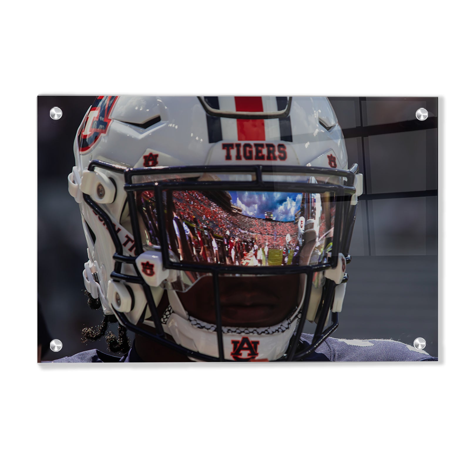 Auburn Tigers - Looking into Jordan Hare - College Wall Art #Canvas 