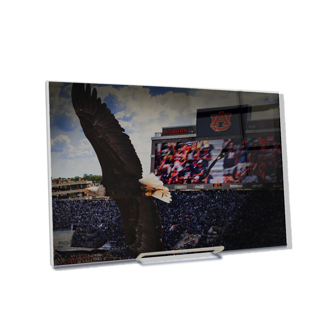 Auburn Tigers - War Eagle Soars - College Wall Art #Canvas