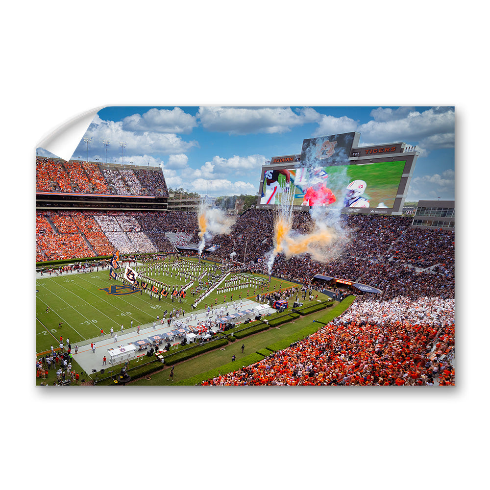Auburn Tigers - Grand Entrance - College Wall Art  #Canvas 