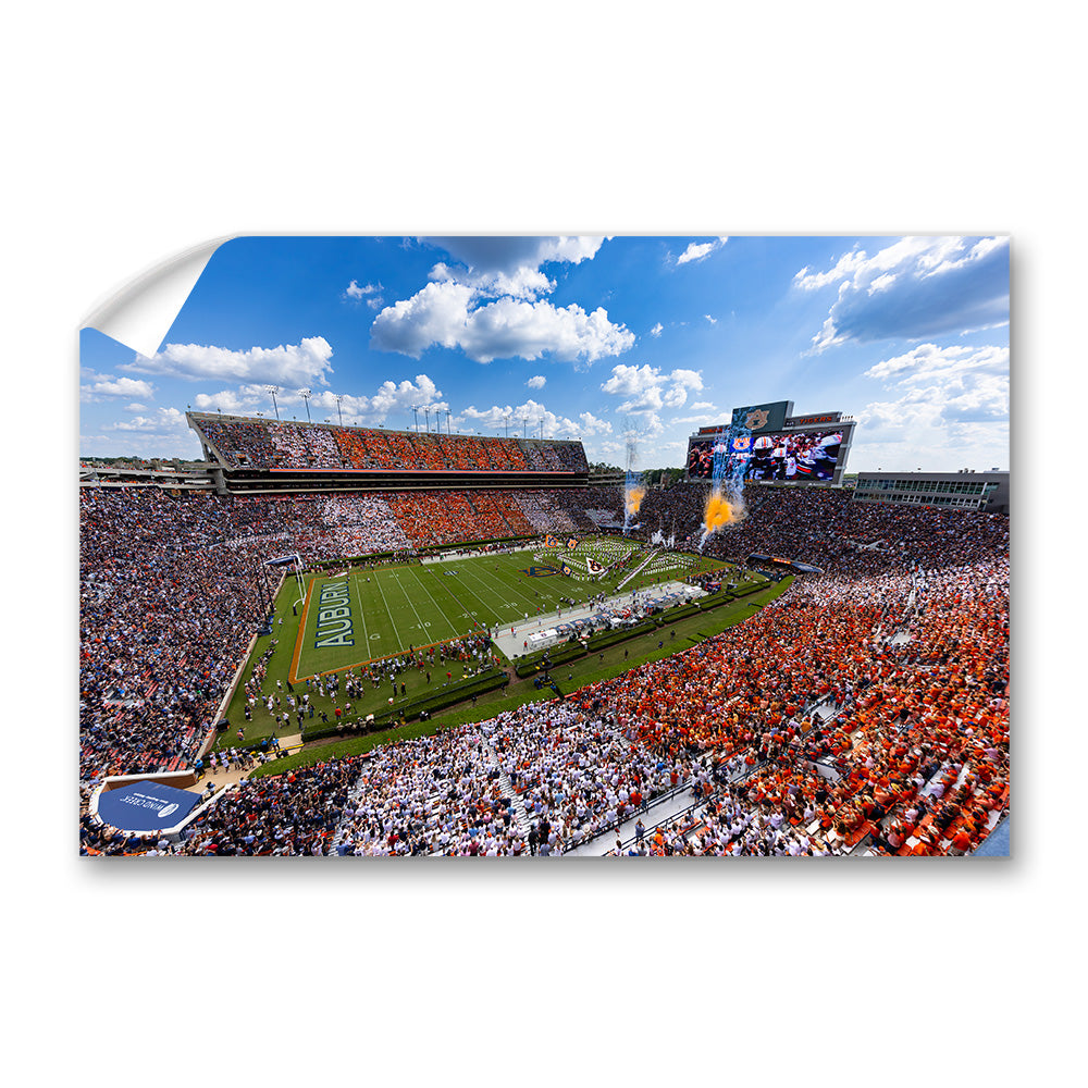 Auburn Tigers - Enter Auburn - College Wall Art #Canvas 