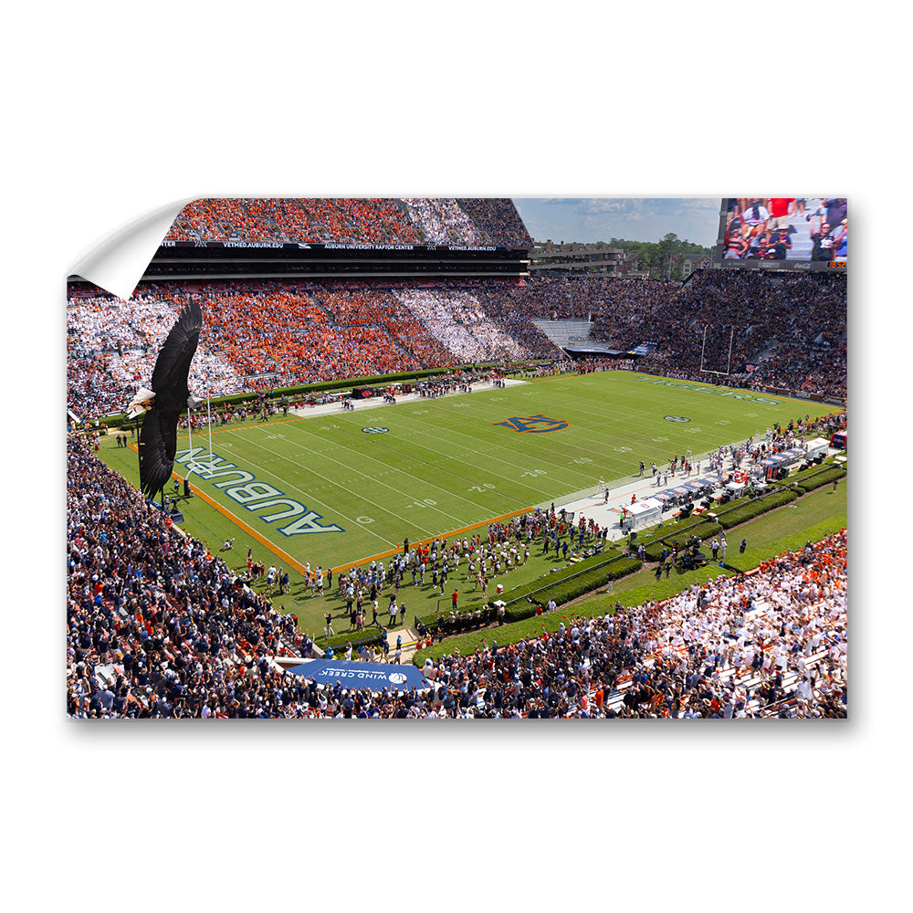 Auburn Tigers - War Eagle Flight - College Wall Art #Canvas