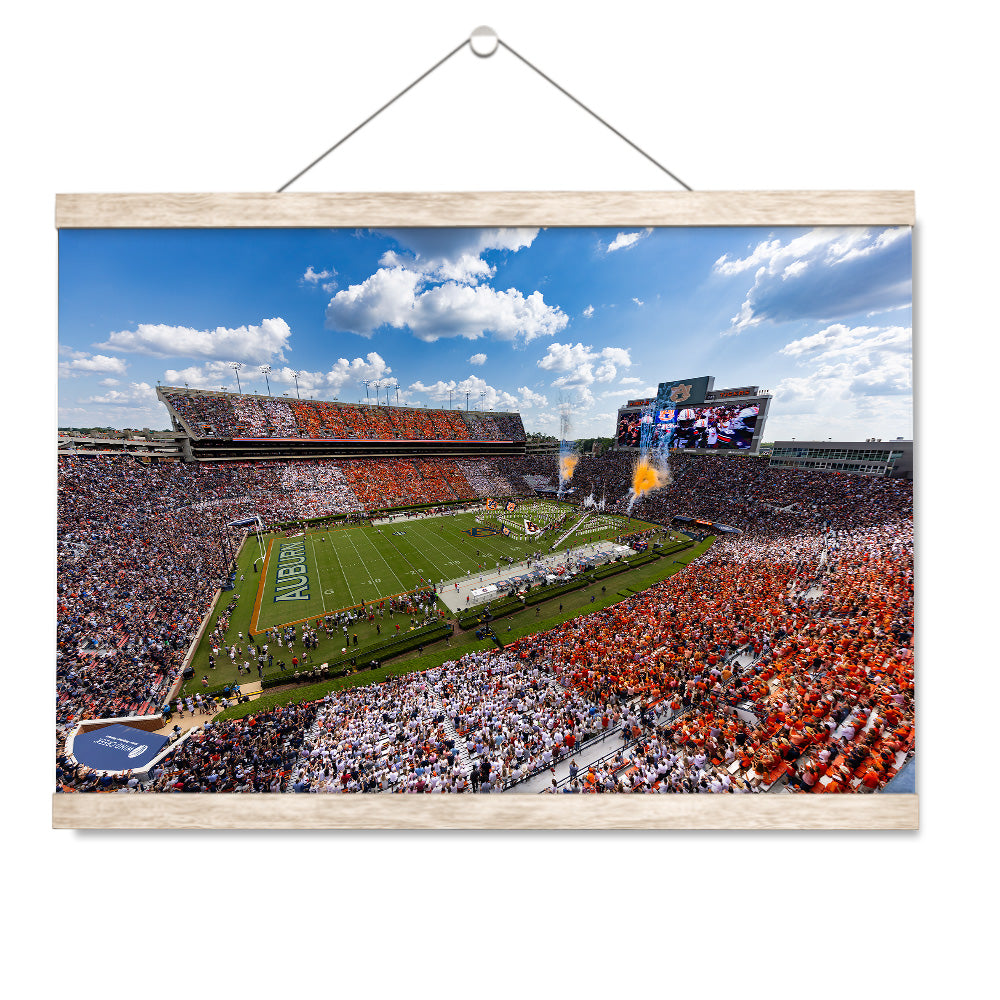 Auburn Tigers - Enter Auburn - College Wall Art #Canvas 