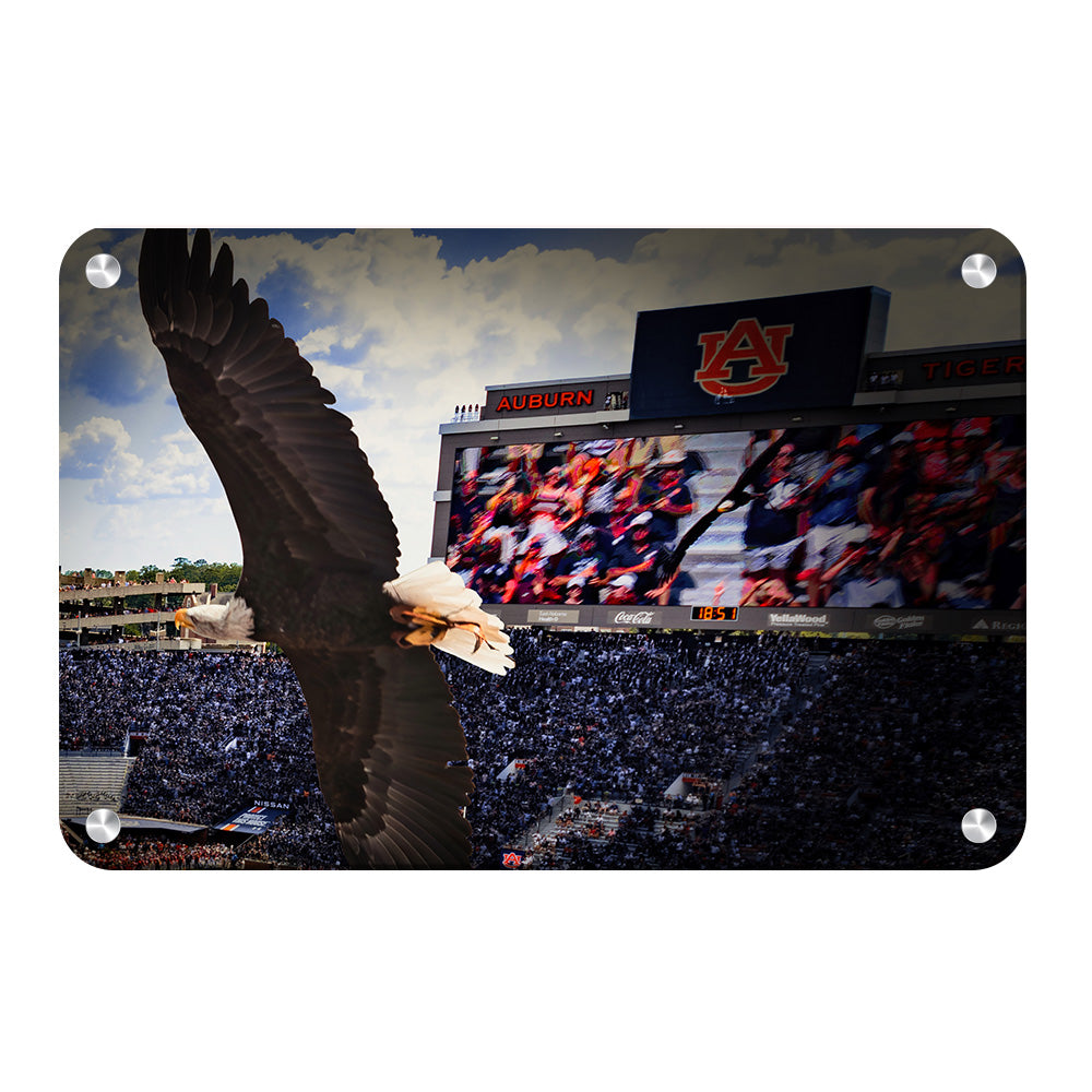 Auburn Tigers - War Eagle Soars - College Wall Art #Canvas