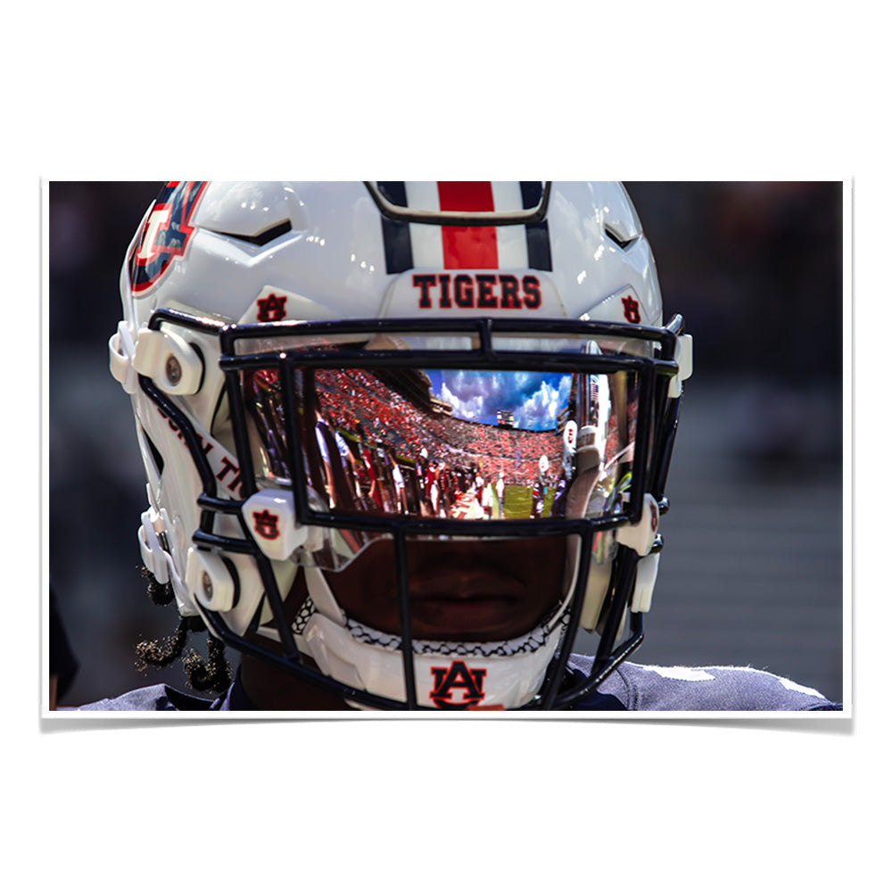 Auburn Tigers - Looking into Jordan Hare - College Wall Art #Canvas 