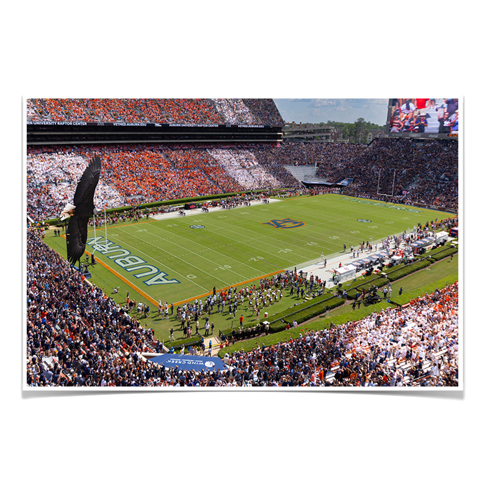 Auburn Tigers - War Eagle Flight - College Wall Art #Canvas