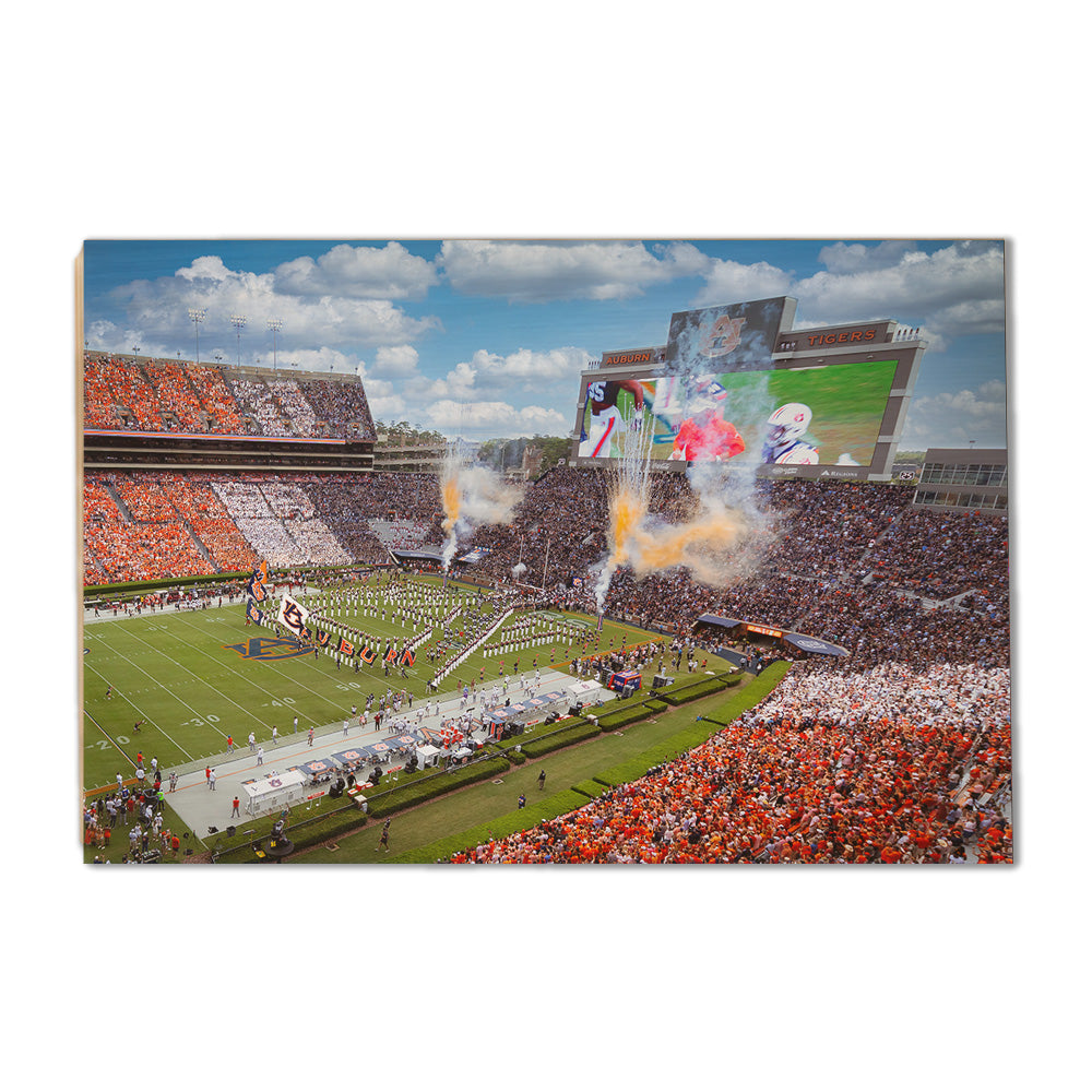 Auburn Tigers - Grand Entrance - College Wall Art  #Canvas 