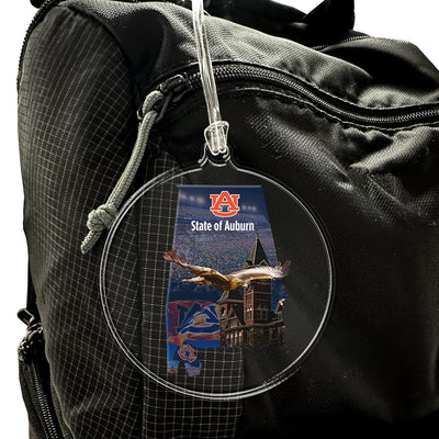 Auburn Tigers - State of Auburn Ornament & Bag Tag