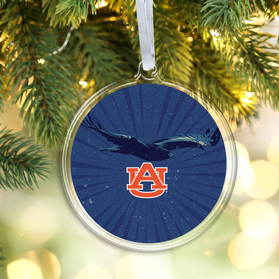 Auburn Tigers - Retro Auburn War Eagle Ornament & Bag Tag