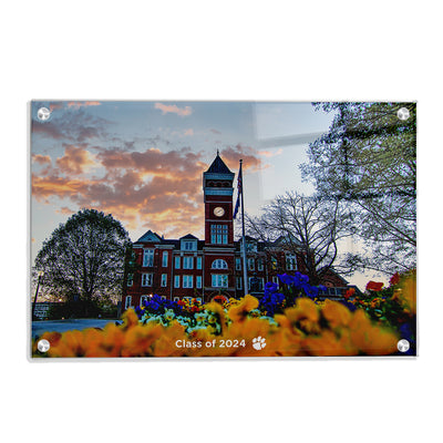 Clemson Tigers - Main Sunset Class of 2024 - College Wall Art #Acrylic