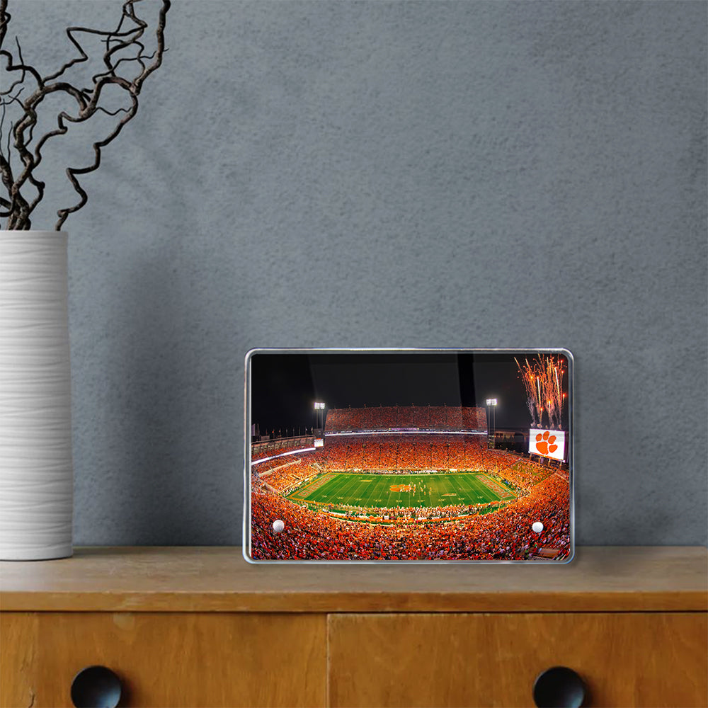 Clemson Tigers - Clemson Memorial Stadium - College Wall Art #Canvas