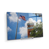 Clemson Tigers - Tillman Hall Flag - College Wall Art #Acrylic Mini