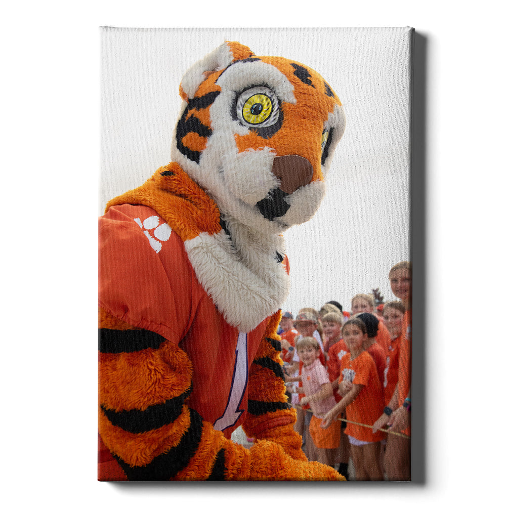 Clemson Tigers - The Tiger - College Wall Art #Canvas