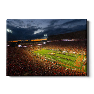 Clemson Tigers - Entering Fighting Tigers - College Wall Art #Canvas