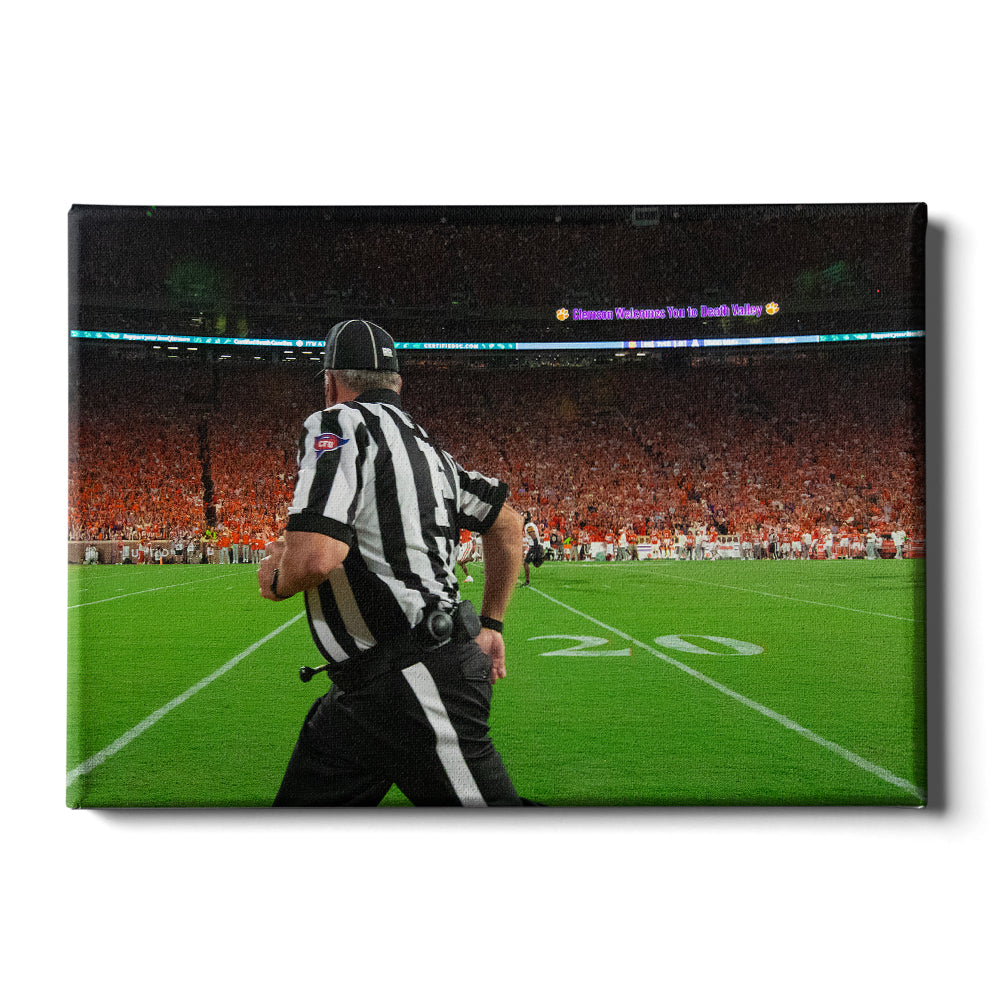 Clemson Tigers - Welcome to Death Valley TD - College Wall Art #Canvas