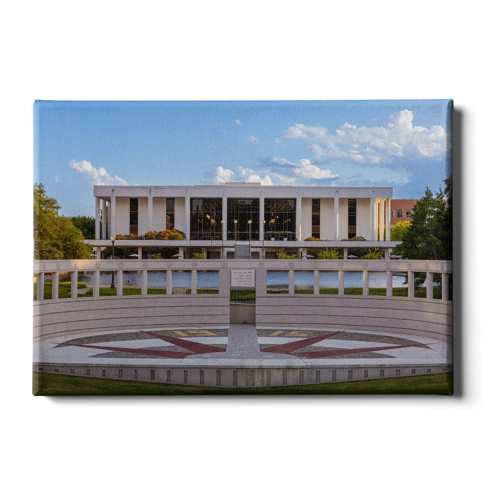 Clemson Tigers - Clemson Library - College Wall Art #Canvas