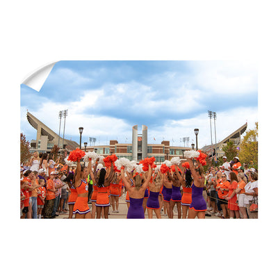 Clemson Tigers - Memorial Stadium Cheer - College Wall Art #Wall Decal