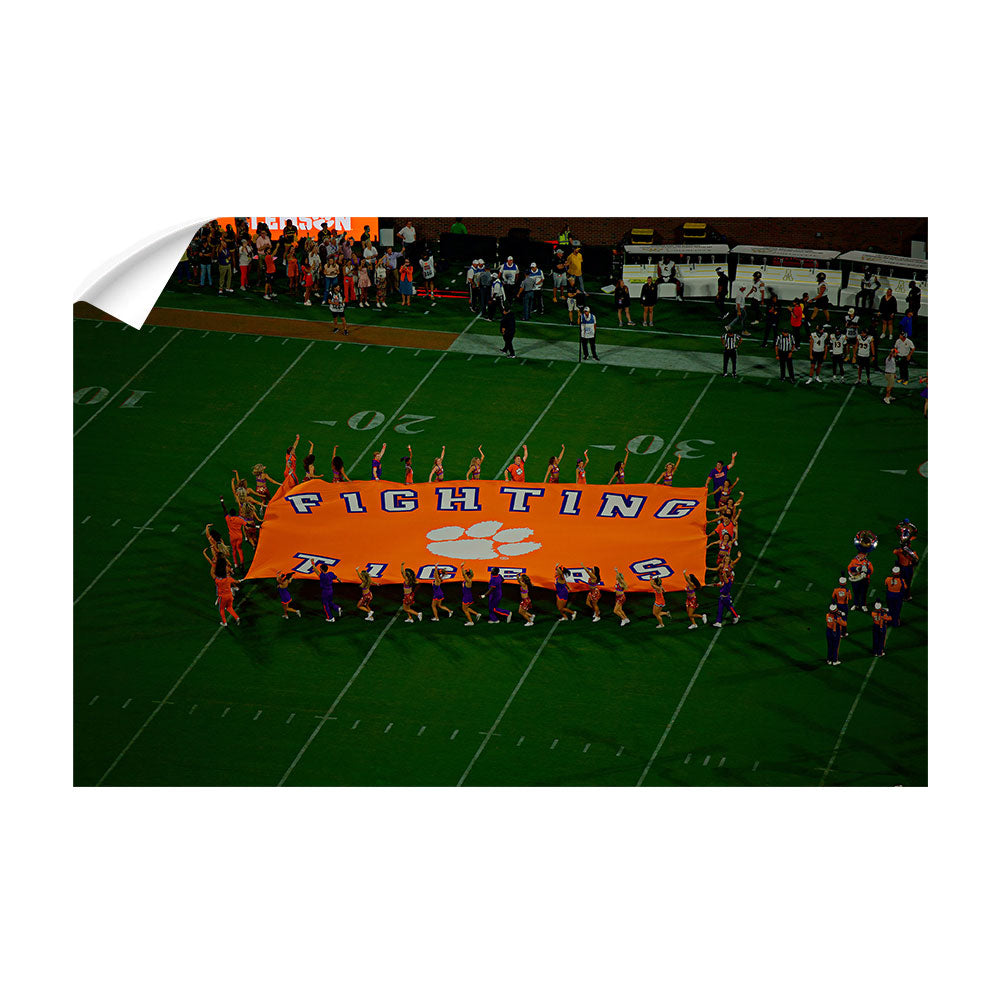 Clemson Tigers - Fighting Tigers - College Wall Art #Canvas