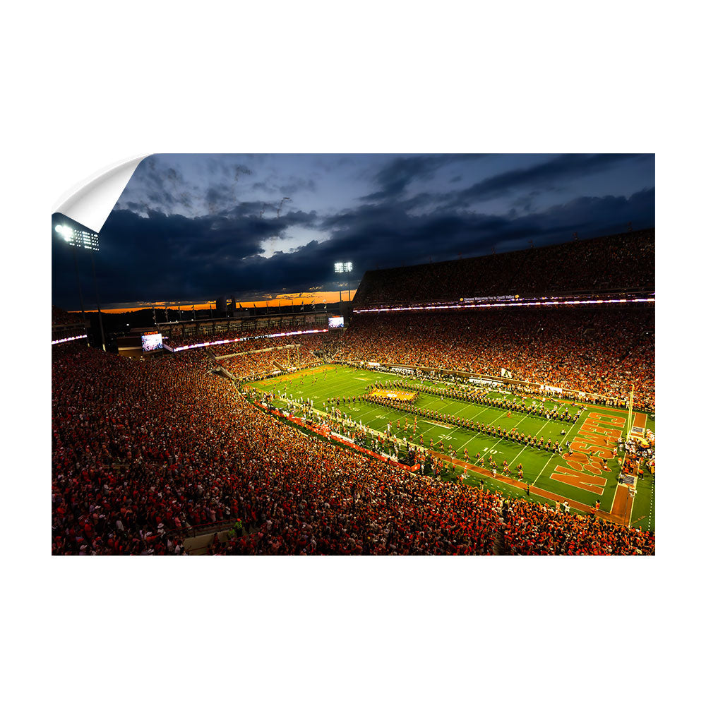 Clemson Tigers - Entering Fighting Tigers - College Wall Art #Canvas