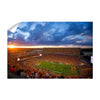 Clemson Tigers - Sunset Over Memorial Stadium - 
College Wall Art #Wall Decal