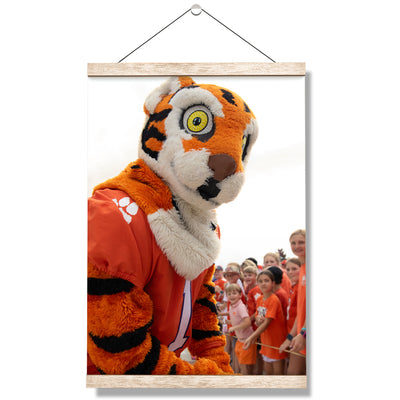 Clemson Tigers - The Tiger - College Wall Art #Hanging Canvas