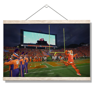 Clemson Tigers - Entering Howard Field - College Wall Art #Hanging Canvas