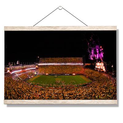 Clemson Tigers - Clemson 4th Quarter - College Wall Art #Hanging Canvas