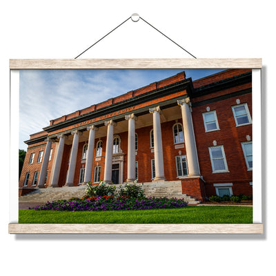 Clemson Tigers - Sikes Hall - College Wall Art #Hanging Canvas