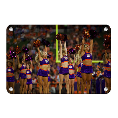 Clemson Tigers - Clemson Cheer - College Wall Art #Metal